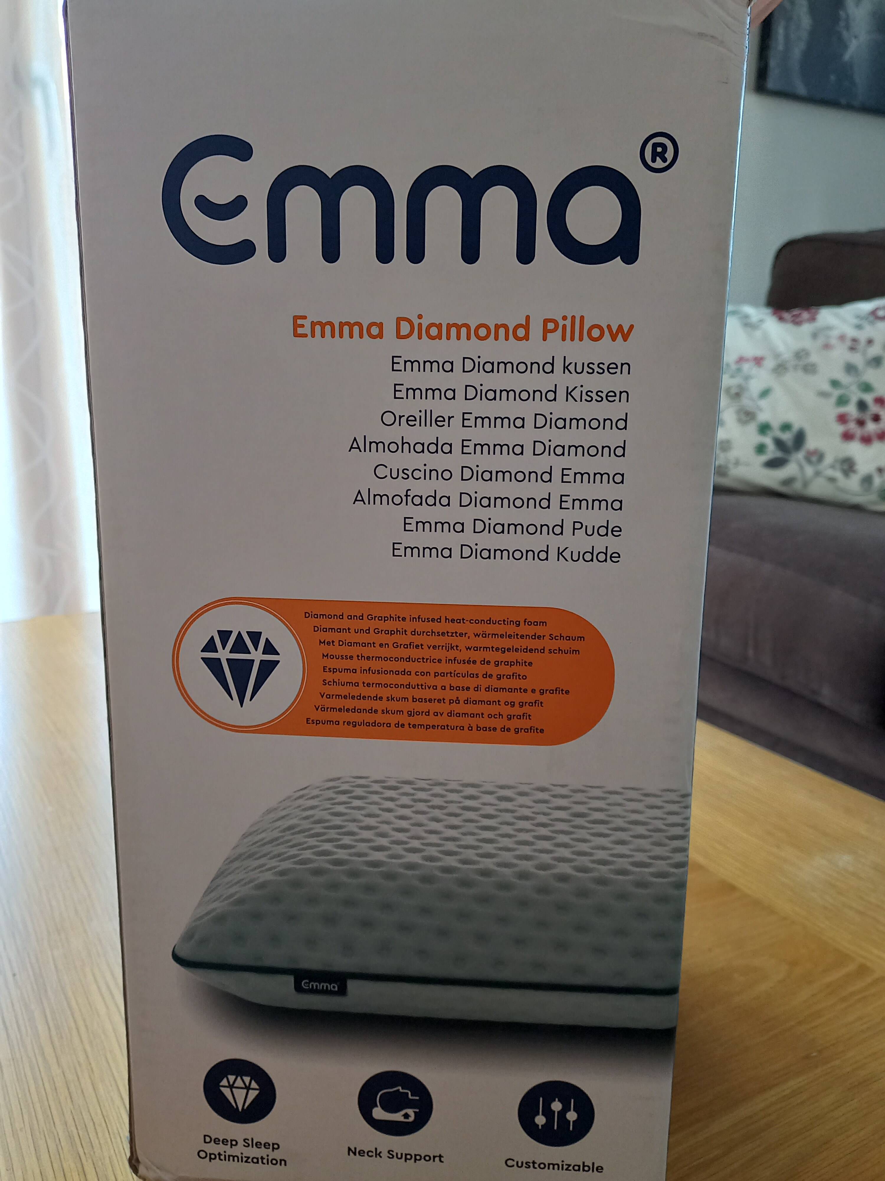 embalagem almofada emma diamond 